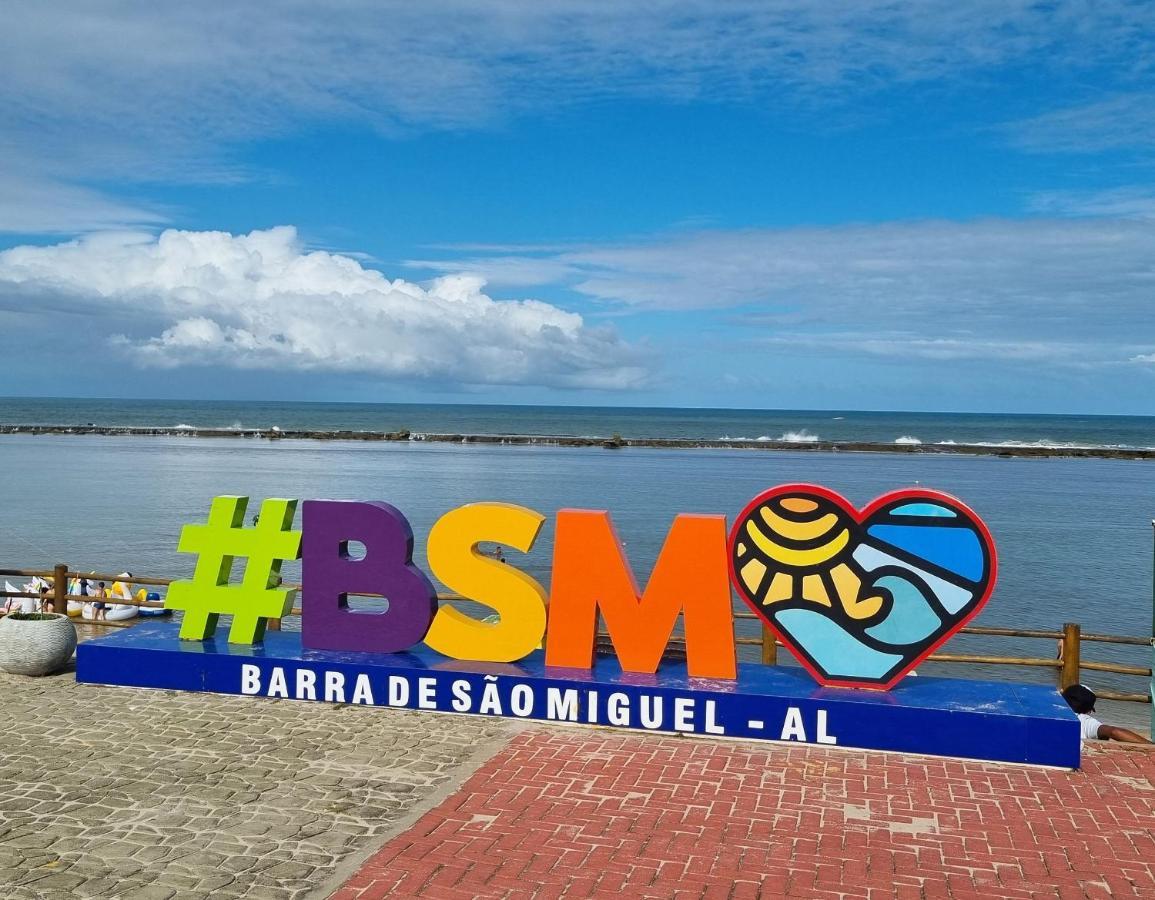 Areias Do Mar ! Confortavel E Com Ar Na Sala A315 Barra de Sao Miguel Exterior photo